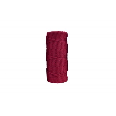 Шнур для макраме Dk Red 3 mm 