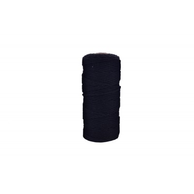Шнур для макраме Black 3 mm 
