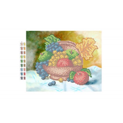 Основа "Фрукти" 19х23 см, БС 4007 