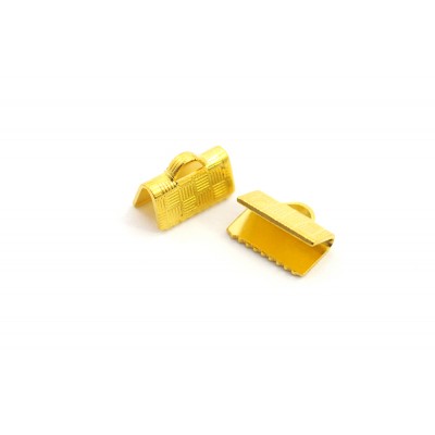 Затискач для стрічки Gold/10mm