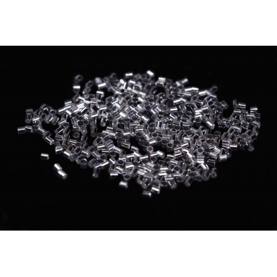 Кримпи-трубочки Silver 1,5*1,5 mm 