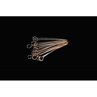 Піни з кільцем 25,5mm/Gold GP 