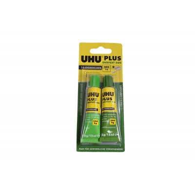 Клей UHU Plus 2-комп. епокс. Endfest 300, 2*15 ml 