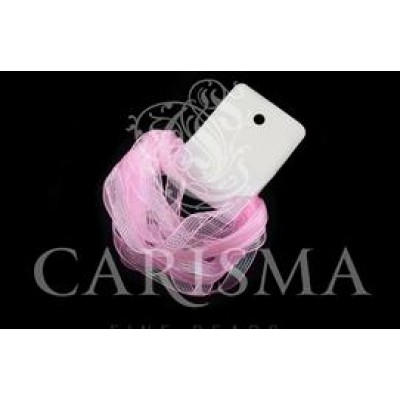 Стрічка Organza/Pink AB 0.7см