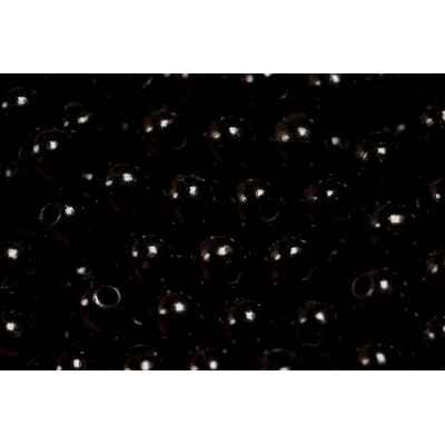 Намистини акрилові/Black 8mm 