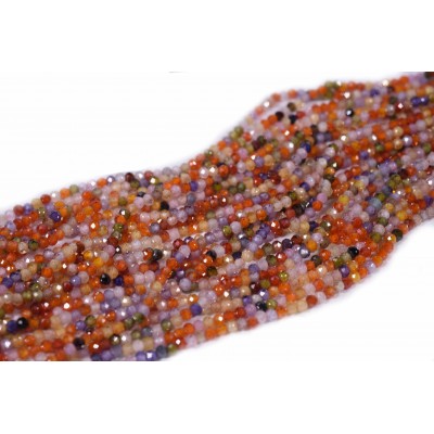 Намистини з циркону, Mix/2 мм 